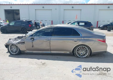 2021 Genesis G90 5.0 Ultimate Rwd из США, поврежденный, VIN KMTF54PH2MU084773